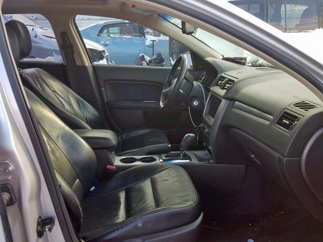 3FADP0L37AR276721 - 2010 FORD FUSION HYB SILVER photo 5