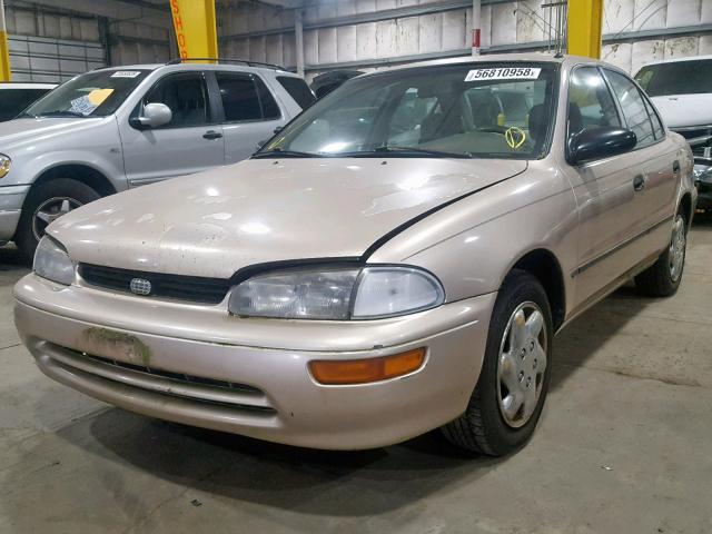 1Y1SK5260TZ059126 - 1996 GEO PRIZM BASE 米色 照片 2