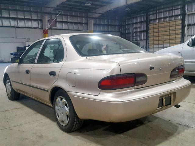 1Y1SK5260TZ059126 - 1996 GEO PRIZM BASE 米色 照片 3