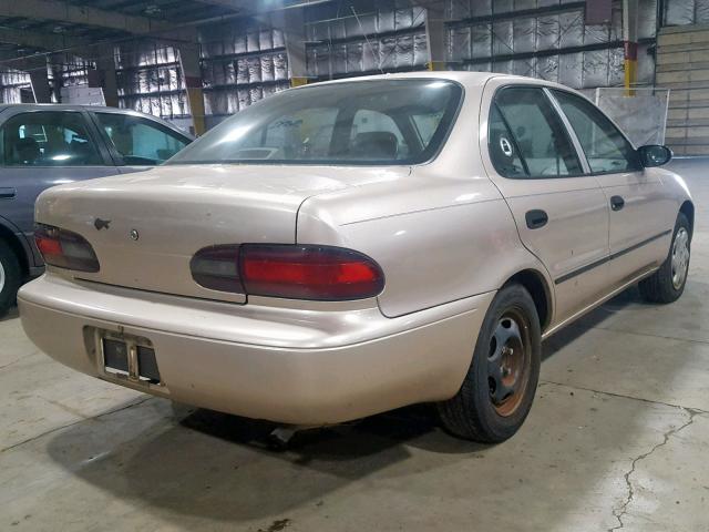 1Y1SK5260TZ059126 - 1996 GEO PRIZM BASE 米色 照片 4