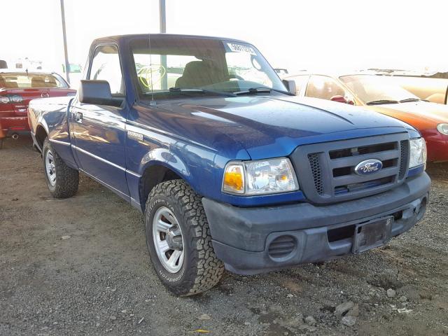 1FTYR10D39PA47867 - 2009 FORD RANGER BLUE photo 1