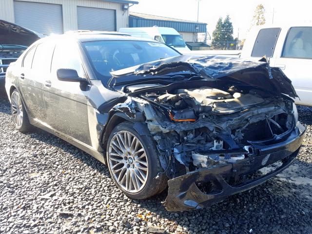 WBAHL83568DT12678 - 2008 BMW 750I BLACK photo 1