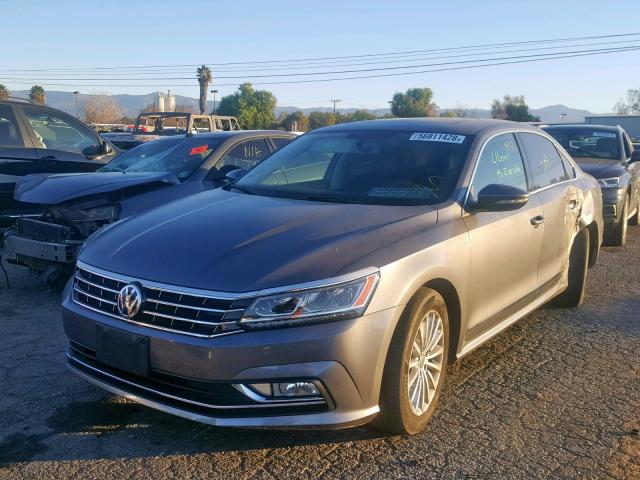 1VWBT7A30HC064127 - 2017 VOLKSWAGEN PASSAT SE GRAY photo 2