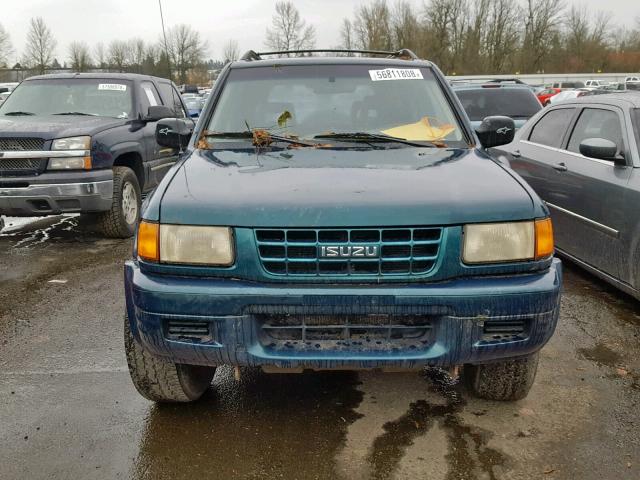 4S2CK58W2X4322238 - 1999 ISUZU RODEO S GREEN photo 9