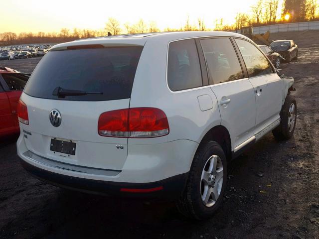 WVGZG77L66D038468 - 2006 VOLKSWAGEN TOUAREG 3. WHITE photo 4