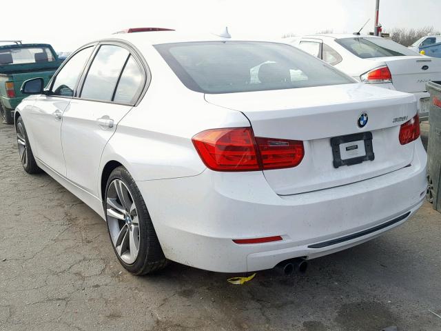 WBA3C1C54EK106283 - 2014 BMW 328 I SULE WHITE photo 3