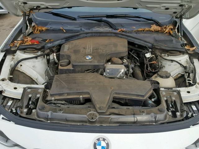 WBA3C1C54EK106283 - 2014 BMW 328 I SULE WHITE photo 7