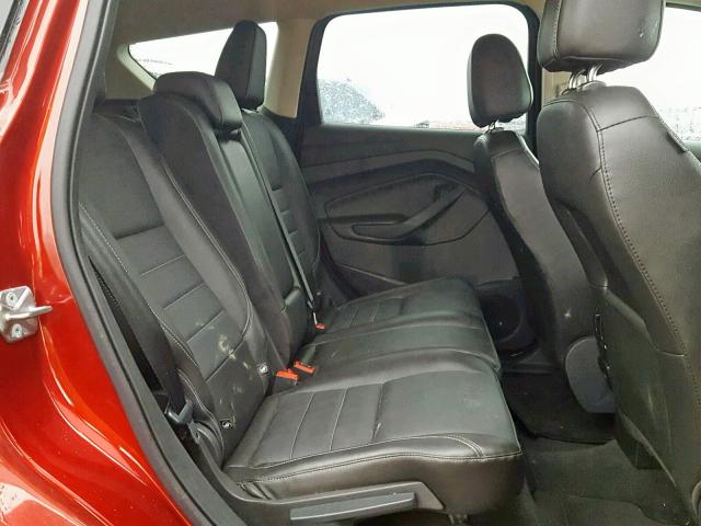 1FMCU9JX4EUC98548 - 2014 FORD ESCAPE TIT RED photo 6