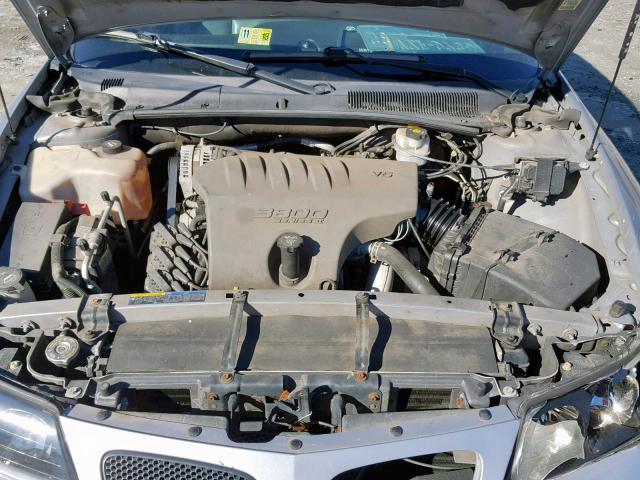 1G2HY54KX5U175591 - 2005 PONTIAC BONNEVILLE SILVER photo 7