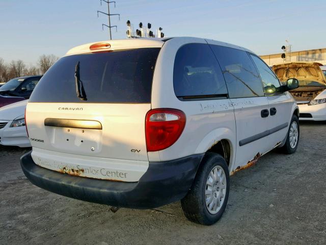 1D4GP21R67B137240 - 2007 DODGE CARAVAN C/ WHITE photo 4