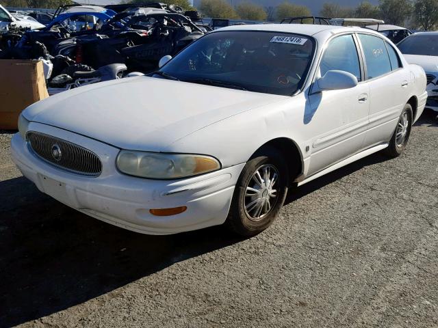 1G4HP52K64U200417 - 2004 BUICK LESABRE CU WHITE photo 2