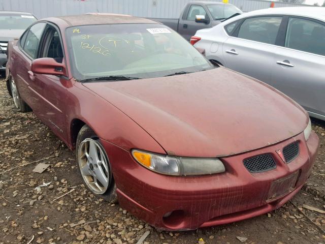 1G2WK52J83F150063 - 2003 PONTIAC GRAND PRIX BURGUNDY photo 1