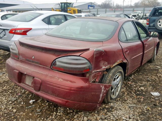1G2WK52J83F150063 - 2003 PONTIAC GRAND PRIX BURGUNDY photo 4