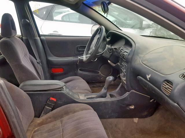 1G2WK52J83F150063 - 2003 PONTIAC GRAND PRIX BURGUNDY photo 5