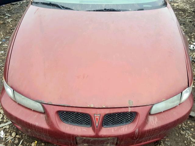 1G2WK52J83F150063 - 2003 PONTIAC GRAND PRIX BURGUNDY photo 7