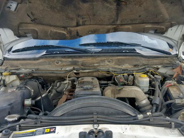 3D7MX48C66G126425 - 2006 DODGE RAM 3500 S WHITE photo 7