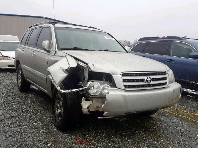 JTEGD21A330053927 - 2003 TOYOTA HIGHLANDER BEIGE photo 1