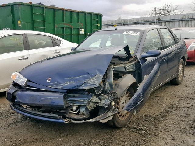 1G8JW52R0YY669419 - 2000 SATURN LS2 BLUE photo 2