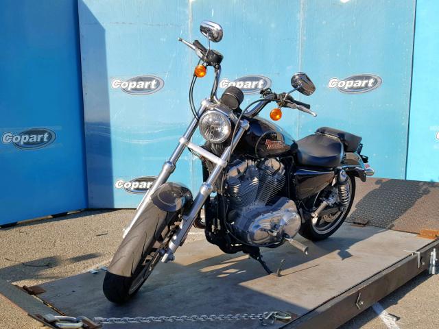 1HD4CR230HC406566 - 2017 HARLEY-DAVIDSON XL883 SUPE BLACK photo 2