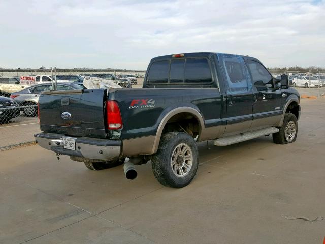 1FTWW31P75EB20300 - 2005 FORD F350 SRW S TWO TONE photo 4