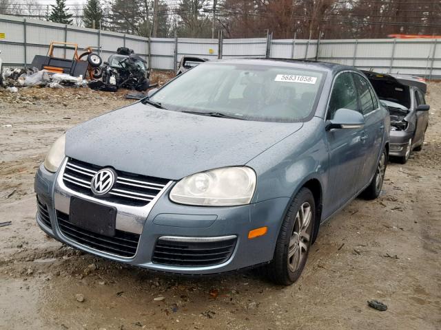 3VWSG71K86M721117 - 2006 VOLKSWAGEN JETTA 2.5 BLUE photo 2