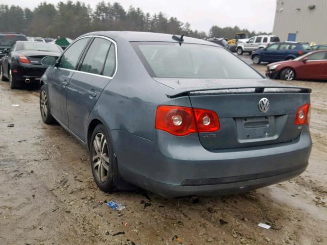 3VWSG71K86M721117 - 2006 VOLKSWAGEN JETTA 2.5 BLUE photo 3