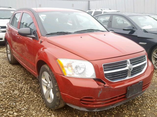 1B3CB4HA0AD607863 - 2010 DODGE CALIBER SX RED photo 1