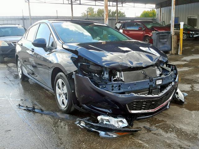 1G1BC5SM4G7317593 - 2016 CHEVROLET CRUZE LS BLACK photo 1