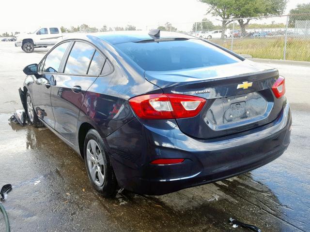 1G1BC5SM4G7317593 - 2016 CHEVROLET CRUZE LS BLACK photo 3