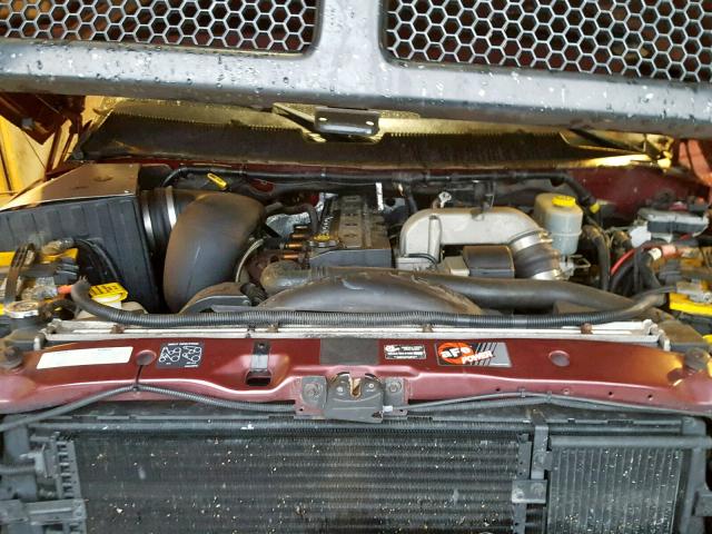 3B7KF236X1G820389 - 2001 DODGE RAM 2500 MAROON photo 7