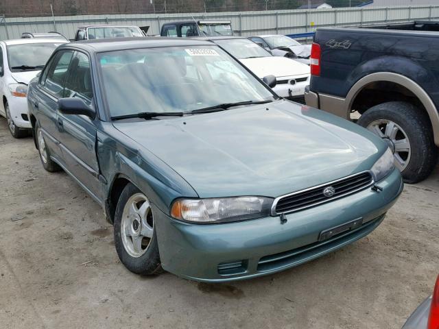 4S3BD4353T7211359 - 1996 SUBARU LEGACY L GREEN photo 1