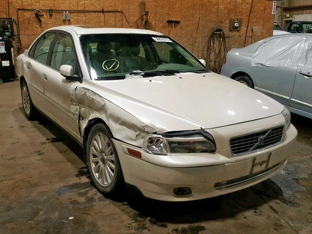 YV1TS592461433553 - 2006 VOLVO S80 2.5T WHITE photo 1