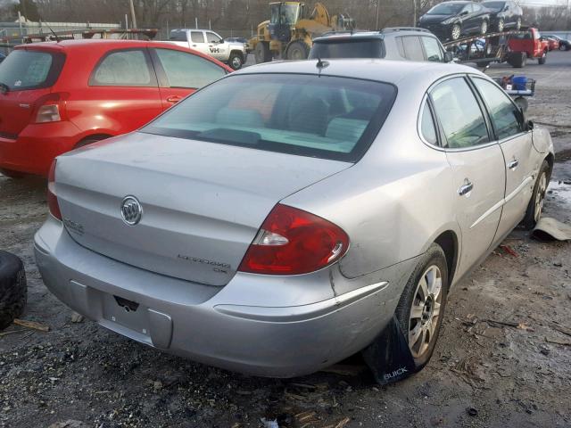 2G4WC582X71132651 - 2007 BUICK LACROSSE C SILVER photo 4