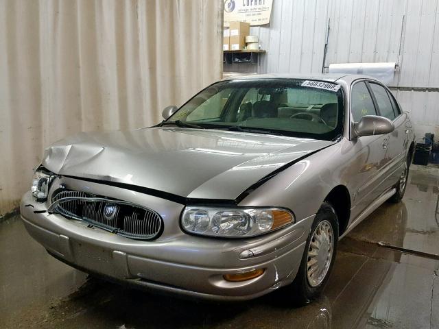 1G4HP54K824137783 - 2002 BUICK LESABRE CU TAN photo 2