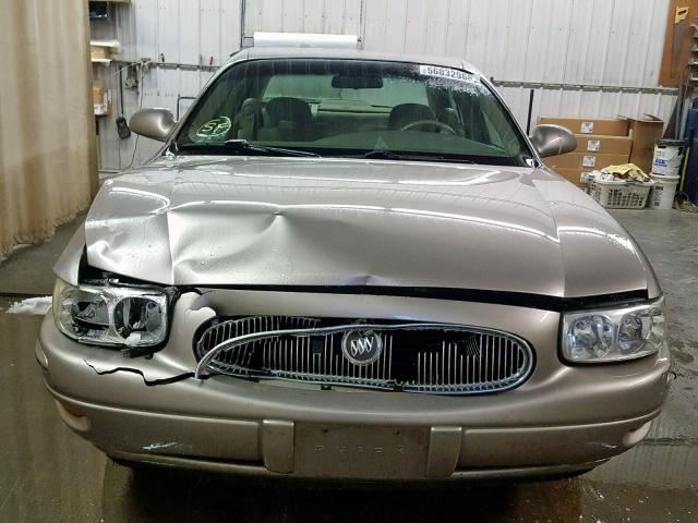 1G4HP54K824137783 - 2002 BUICK LESABRE CU TAN photo 9