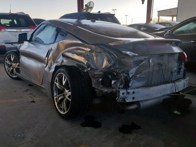 JN1AZ44E89M403997 - 2009 NISSAN 370Z SILVER photo 3