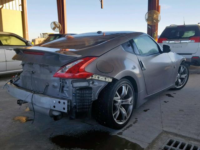 JN1AZ44E89M403997 - 2009 NISSAN 370Z SILVER photo 4