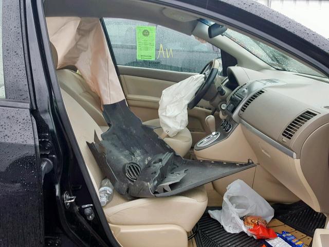 3N1AB6AP2CL751981 - 2012 NISSAN SENTRA 2.0 BLACK photo 5