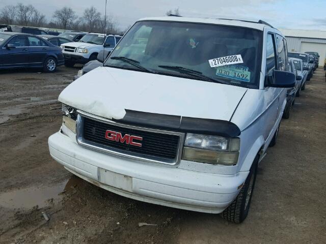 1GKEL19WXXB531641 - 1999 GMC SAFARI XT WHITE photo 2