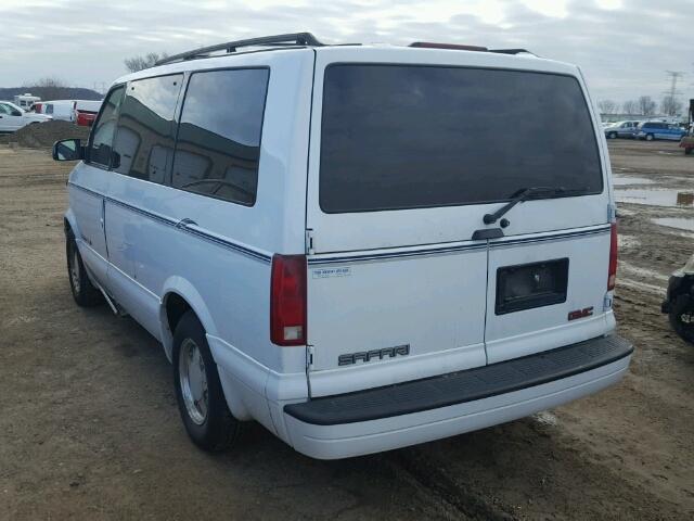 1GKEL19WXXB531641 - 1999 GMC SAFARI XT WHITE photo 3