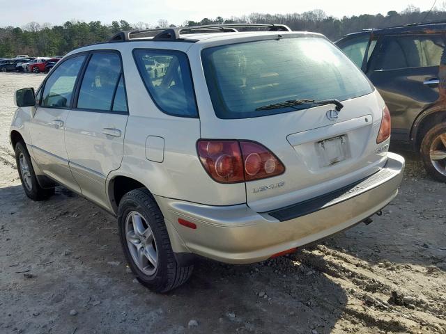 JT6GF10U7Y0074234 - 2000 LEXUS RX 300 WHITE photo 3