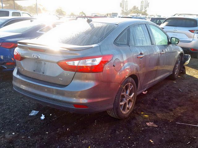 1FADP3F2XDL352973 - 2013 FORD FOCUS SE GRAY photo 4