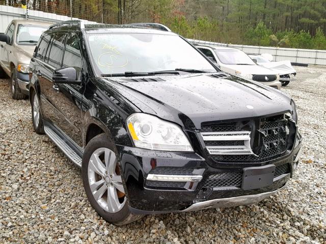 4JGBF7BE7CA790741 - 2012 MERCEDES-BENZ GL 450 4MA BLACK photo 1