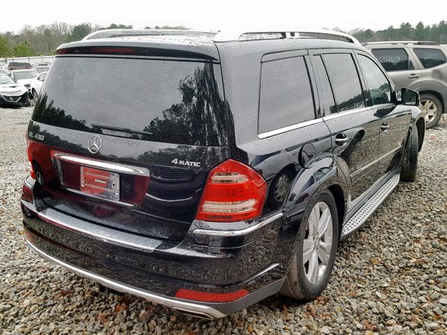 4JGBF7BE7CA790741 - 2012 MERCEDES-BENZ GL 450 4MA BLACK photo 4