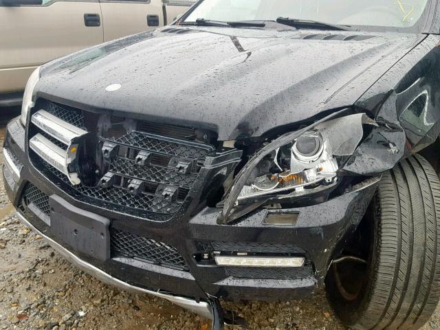 4JGBF7BE7CA790741 - 2012 MERCEDES-BENZ GL 450 4MA BLACK photo 9