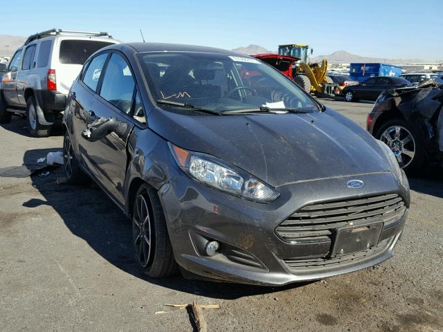 3FADP4EJ6GM197307 - 2016 FORD FIESTA SE GRAY photo 1