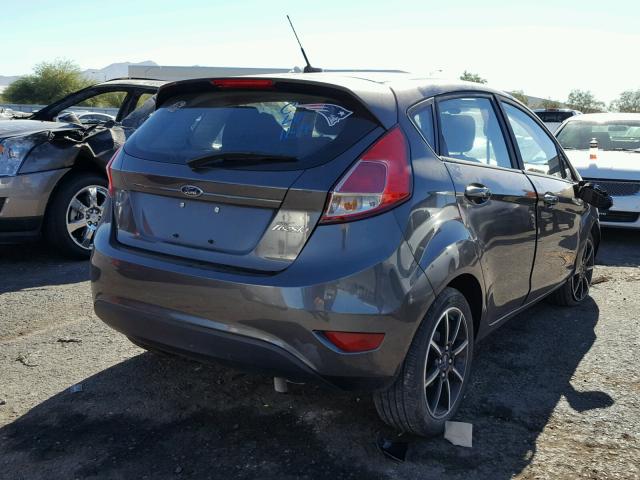 3FADP4EJ6GM197307 - 2016 FORD FIESTA SE GRAY photo 4