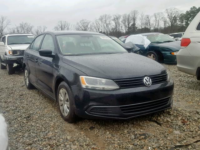 3VW2K7AJ7EM352660 - 2014 VOLKSWAGEN JETTA BASE 黑色 照片 1