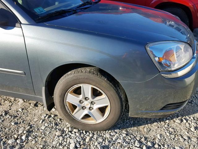 1G1ZT54824F145449 - 2004 CHEVROLET MALIBU LS GRAY photo 9