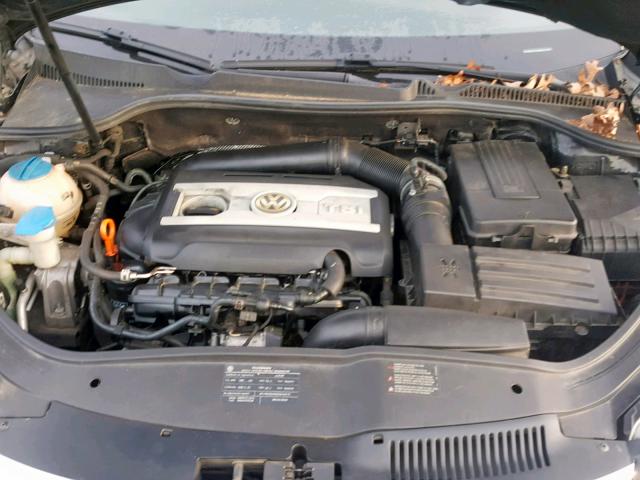 WVWFA71F29V014789 - 2009 VOLKSWAGEN EOS LUX Чорний фото 7